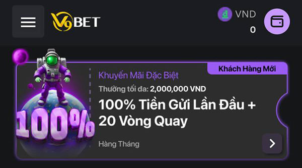 Gửi tiền V9bet